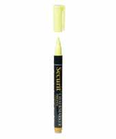 Gele krijtstift ronde punt 1 2 mm